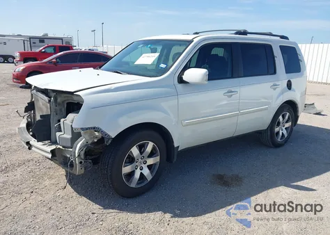 2013 Honda Pilot Touring from USA, damaged, VIN 5FNYF3H95DB023982